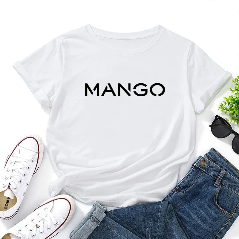 2025, neue Trend Frau Baumwolle T-shirt Frühling Sommer Täglich Casual Mode Oansatz Kurzarm Top Weibliche Hause Outdoor Komfort Tees