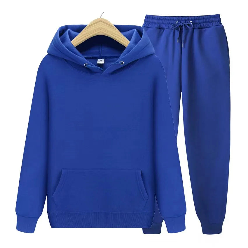 Jogging-Damen-Trainingsanzug, lässiger Damen-Sportanzug, locker und bequem, täglich, 2024, gestreift, Kapuzenpullover, zweiteiliges Set, passende Sets