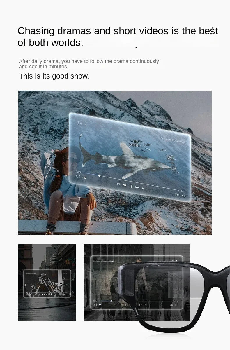 INMO Air Smart AR Glasses Real-time Translation Movie Watching Full-color True Wireless
