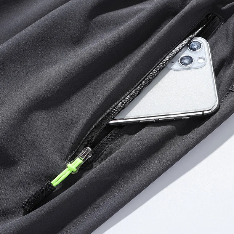 5XL Hohe Stretch Outdoor Sport Wandern Hosen Männer Zipper Taschen Hosen Männer Sommer Dünne Quick Dry männer Hosen Trekking Angeln