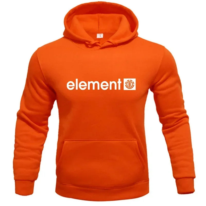 Frühling Herbst männer Hoodies Fleece Druck Sweatshirts Lose Beiläufige Mit Kapuze Pullover Männlich Outdoor Sportwear Langarm Tops