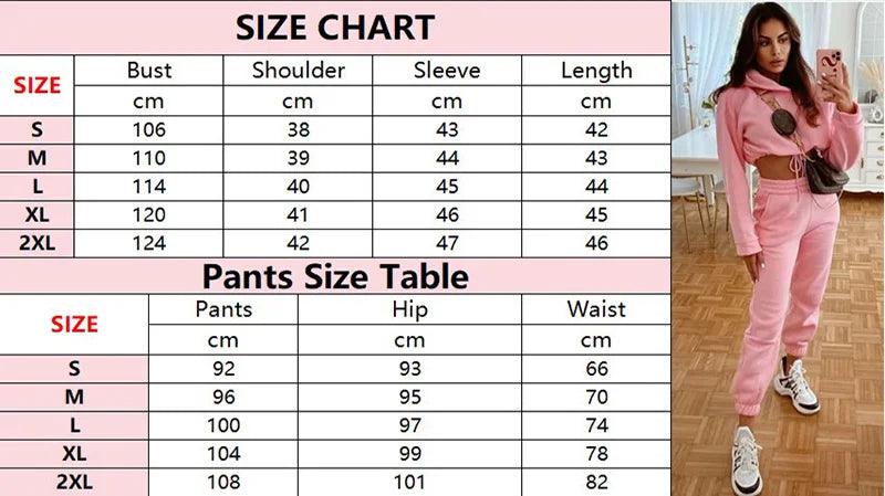 Paris Printed Womens Tracksuit Casual Short Hoodies Tunic+Trousers 2 Pcs Sets Sports Jogging Sweatshirts Outfits Women Pants Set