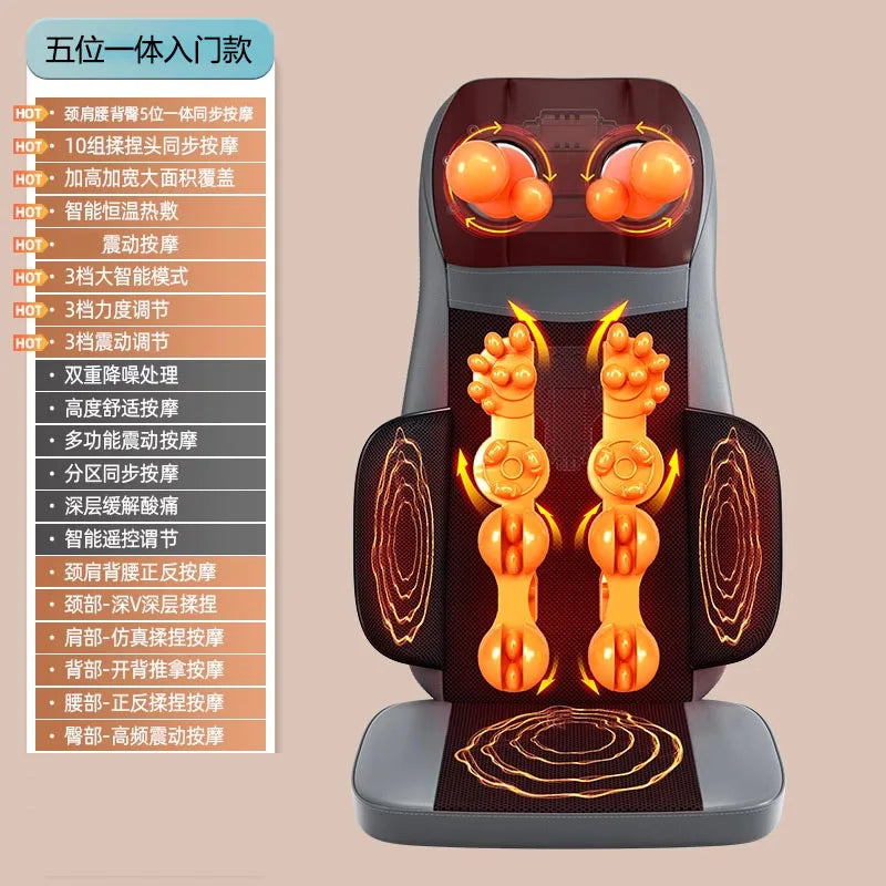 Massager Automatic kneading full body Shoulder Cervical Spine Waist Back Cushion Home Massager