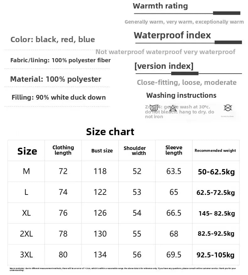 2024 Winter Neue Herren Puffer Jacke Mode Dicke Männer Frauen Ente Unten Jacke Im Freien Warme Casual Mäntel Feste Kapuze Mäntel