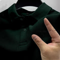 Sommer-Must-have: Herren-Golfpoloshirt, hohe Verfügbarkeit, einfarbig, modisch, lässig, mit Knöpfen
