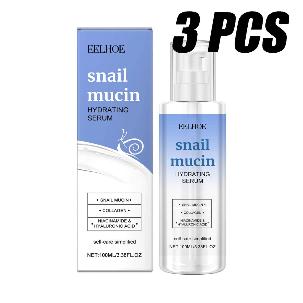 Snail Mucin Moisturizing Essence Tiefenpflege Straffende Haut verbessert effektiv Stumpfheit, feuchtigkeitsspendende, weichmachende Pflegeessenz