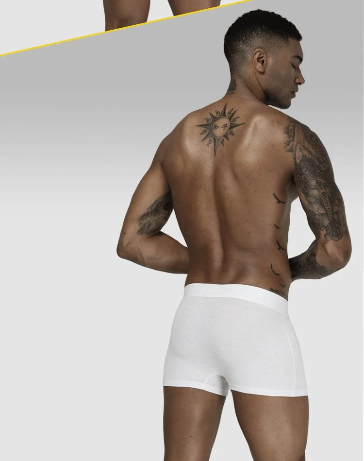 Männer Unterwäsche Boxer Baumwolle Boden Preis Herren Unterhosen Bequeme Unterwäsche Männliche Höschen Atmungsaktive U Pouch Männer Shorts