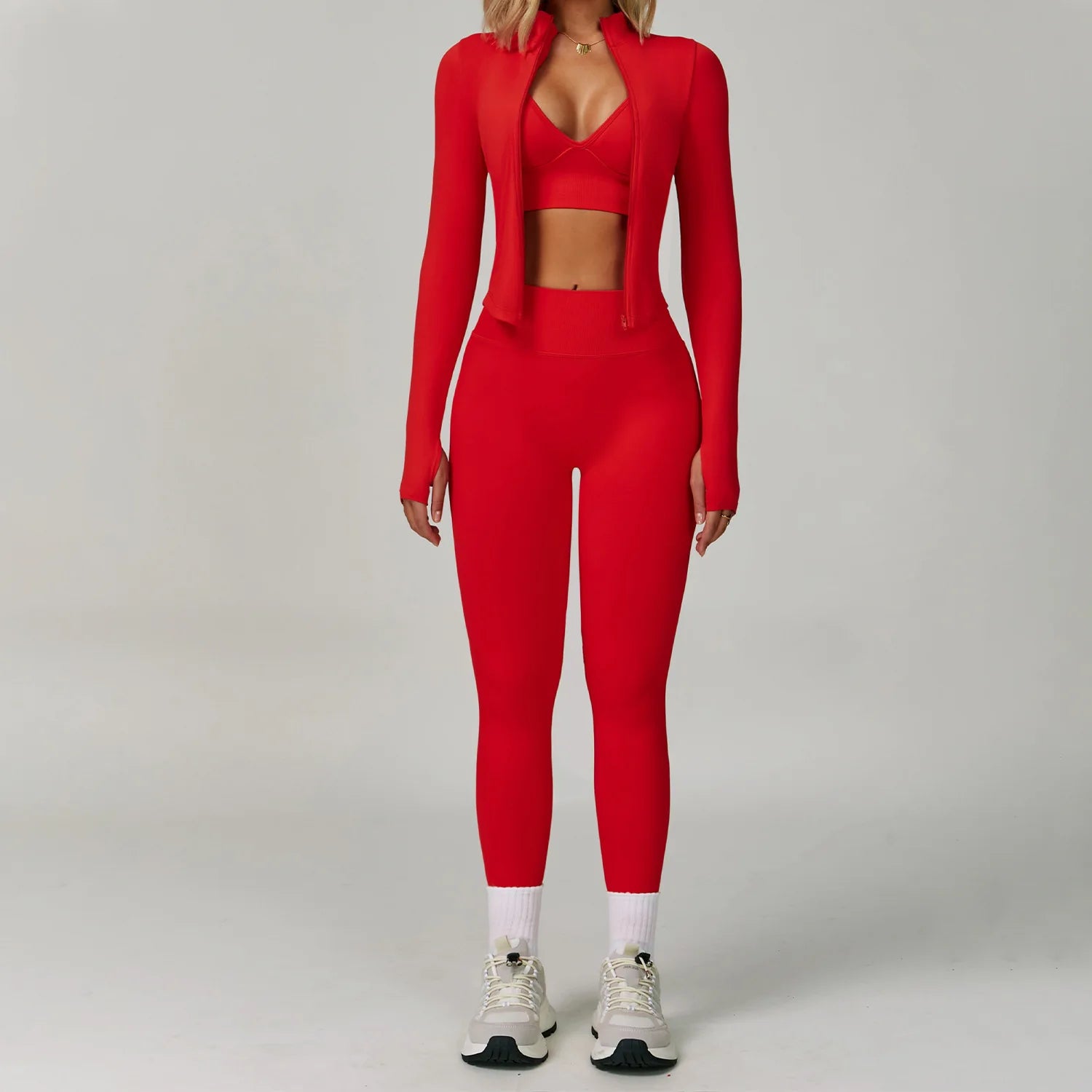 2/3PCS Nahtlose Sport Yoga Set frauen Atmungsaktive Hohe Taille Fitness Sportwear Frauen Sport unterwäsche Set Gym workout Kleidung