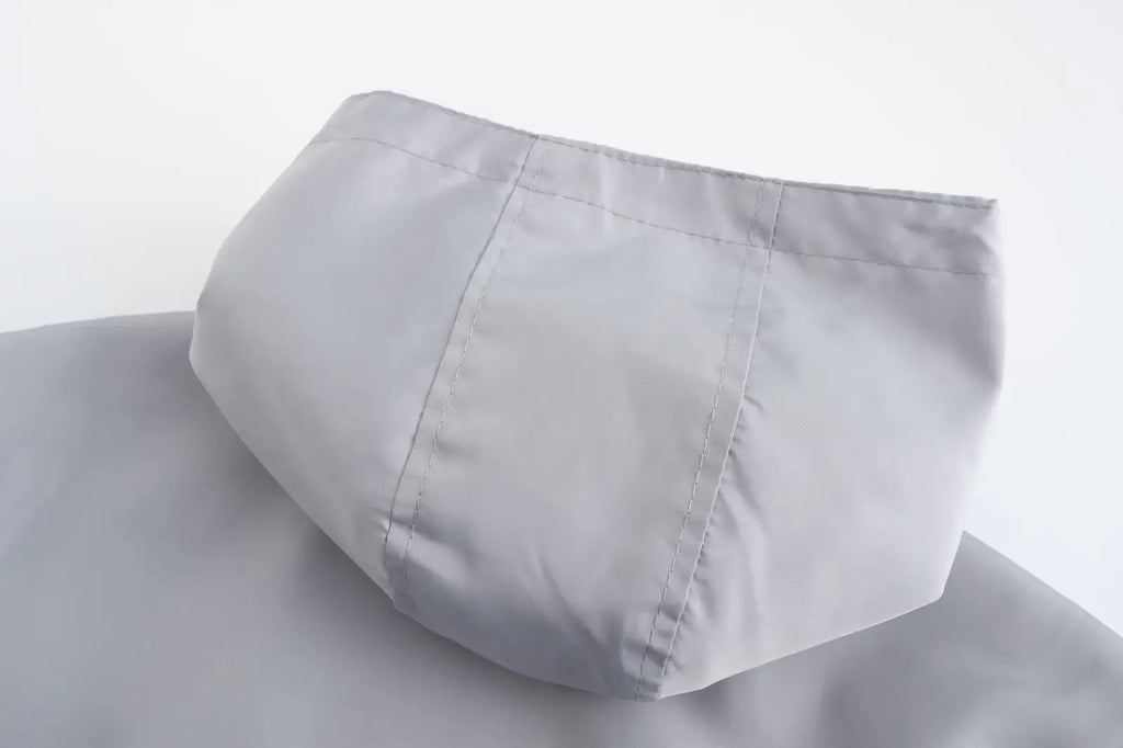 Lässige bedruckte Kapuzenjacke für Frühling und Herbst, modische neue wind- und wasserdichte Outdoor-Sportbekleidung für Herren