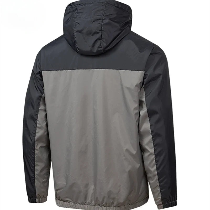 Nike Jackets Men Anti Wrinkle Windproof Waterproof, Surface Waterproof Fabric Comfortable, Sports Trench Coat