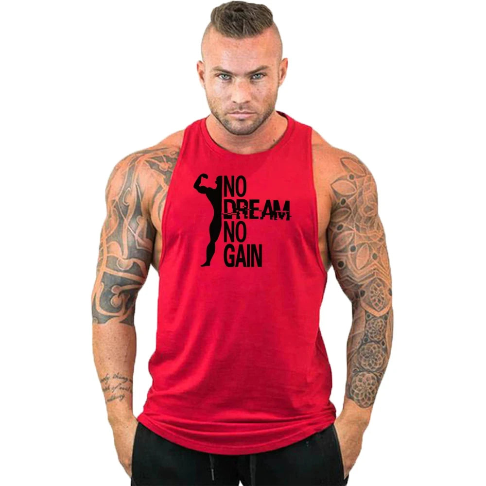 Gym Top Männer Hemd Mann Fitness männer Kleidung Weste Singuletts T-shirts Kleidung Bodybuilding Stringer Westen Muskeln Singulett Tops