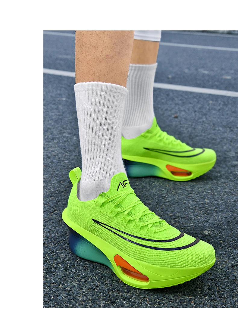 Luftpolster-Laufschuhe, Marathon-Spezialität, Herren, Sport, atmungsaktiv, leicht, Damen, bequem, sportlich, rutschfest