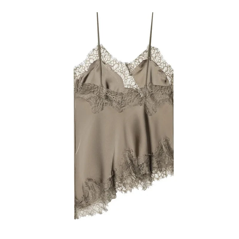MUJER Schwarze Spitzen-Tops für Frauen, Leibchen, sexy rückenfreie Tops für Damen, 2022, Sommer, ärmellose Damen-Tops, Träger, Strand-Top, weiblich
