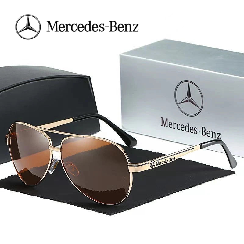 Mercedes Benz E B A C S V Class GLB GLC GLE GLS AMG SLC SLK CLS Car HighEnd Anti Glare Driver Goggles Pilot Polarized Sunglasses