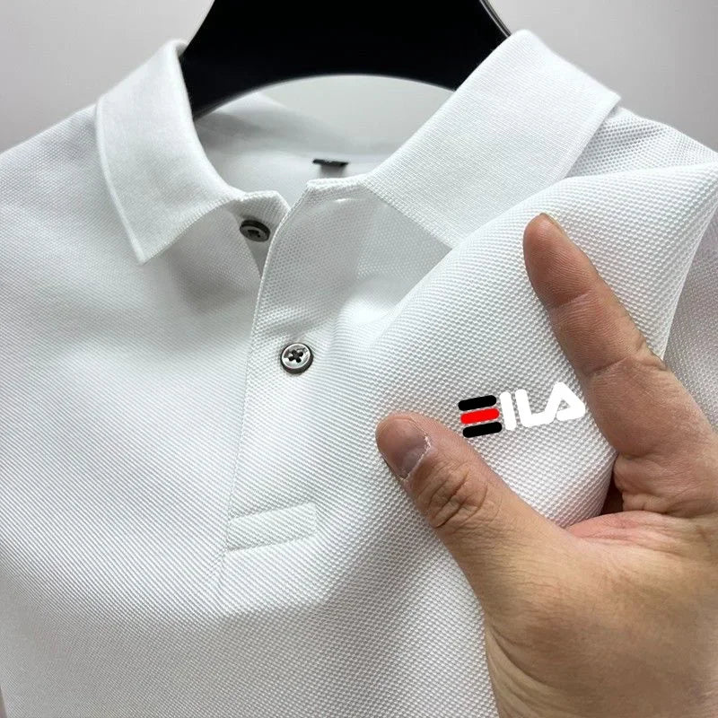 2023 Sommer Neues Herren-Poloshirt mit Revers, bestickt und Anti-Pilling-Poloshirt, kurzärmelig, lässig, heißer Verkauf