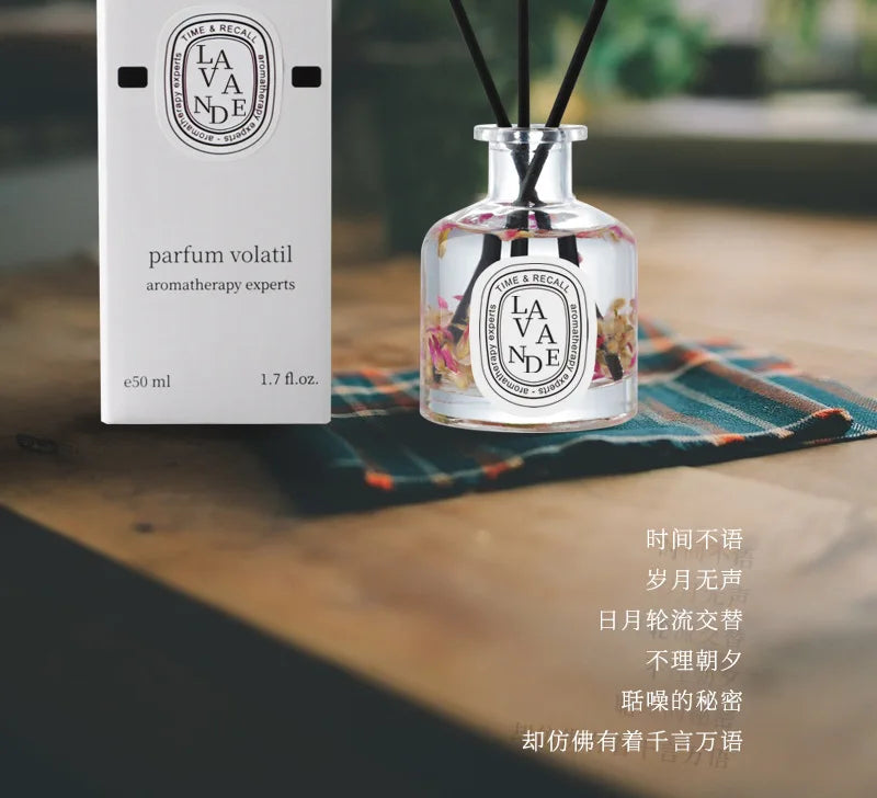 50 ml Reed Diffusor Sets Hotel Badezimmer Rattan Sticks Aromatherapie Diffusor Lufterfrischer Pflanze Hause Duft Nachfüllen Öl