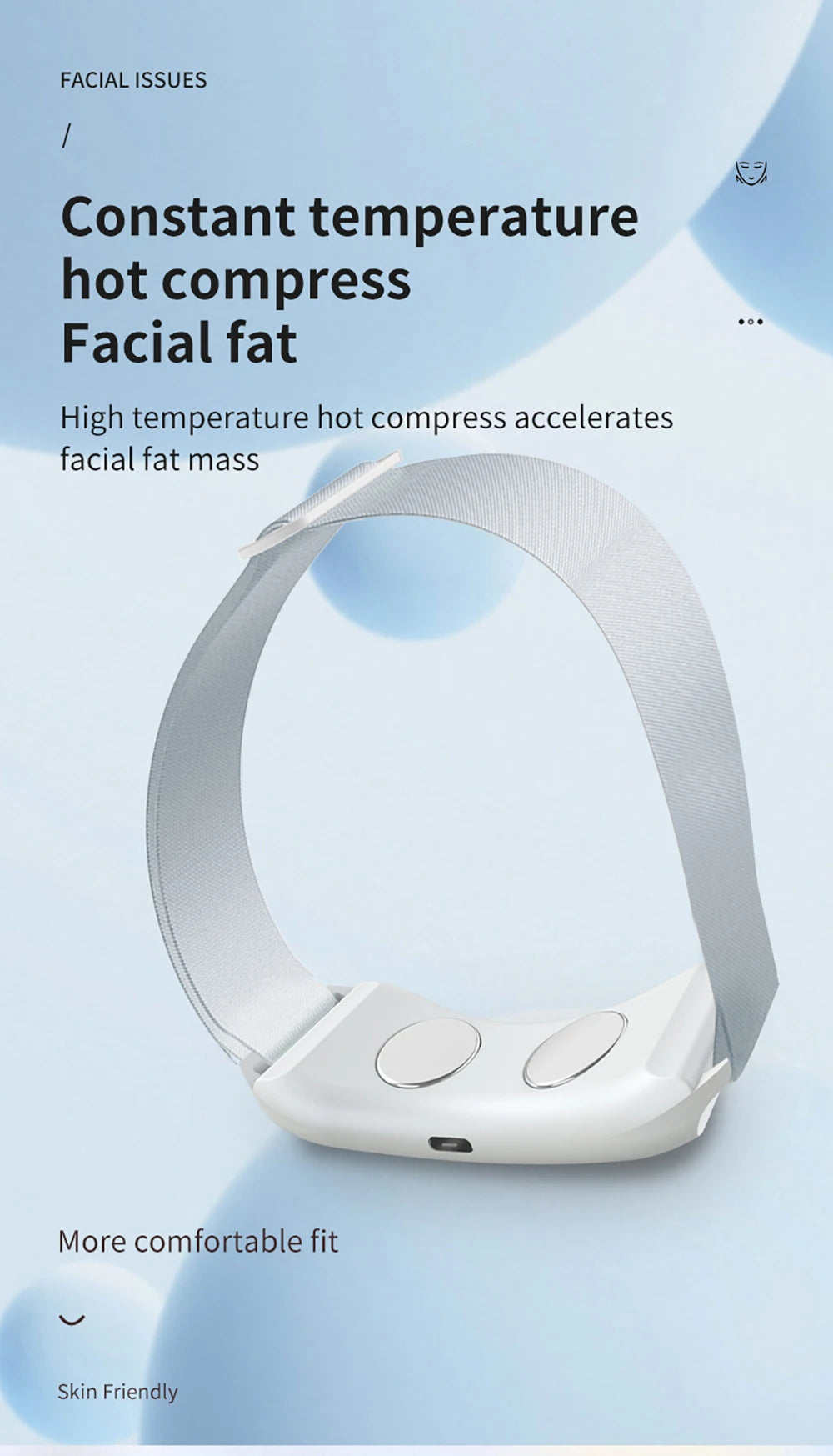 EMS Face Lifting Massagegerät Anti-Falten Straffendes Gesichtsmassagegerät V-Face Lift Gerät Mikrostromentferner Doppelkinn Hautpflege
