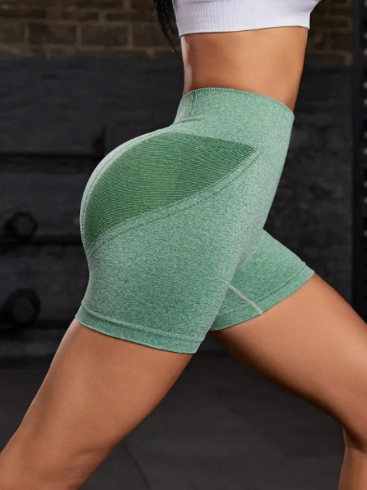 Yoga-Shorts für Damen, Fitness-Shorts, Sport-Leggings, Sommer-Fitness-Shorts mit hoher Taille