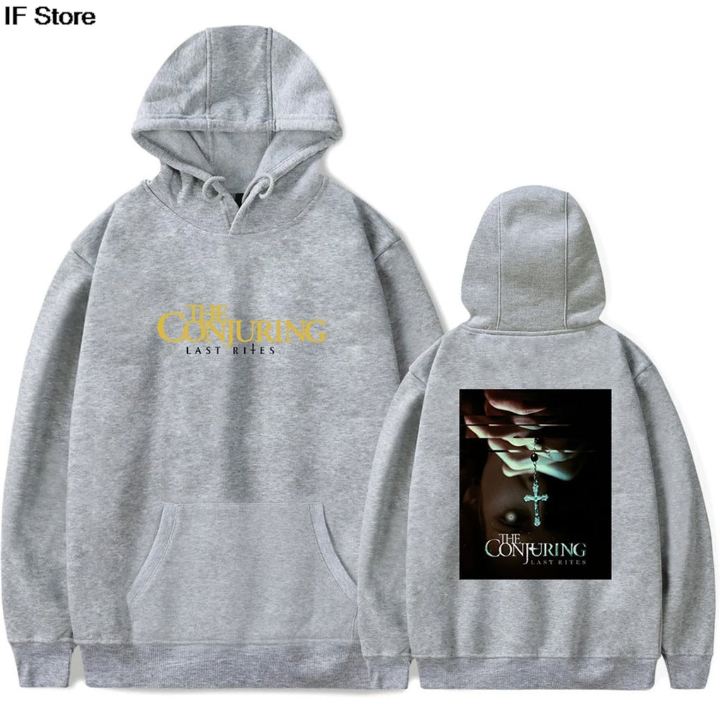 The Conjuring Last Rites Hoodies Cosplay Pullover Tv Show Sweatshirt Hip Hop Kleidung Mode Langarm Damen Herren Hoody