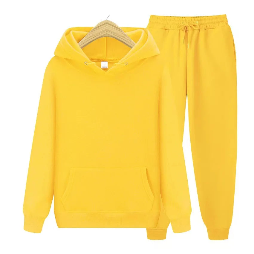 Jogging-Damen-Trainingsanzug, lässiger Damen-Sportanzug, locker und bequem, täglich, 2024, gestreift, Kapuzenpullover, zweiteiliges Set, passende Sets
