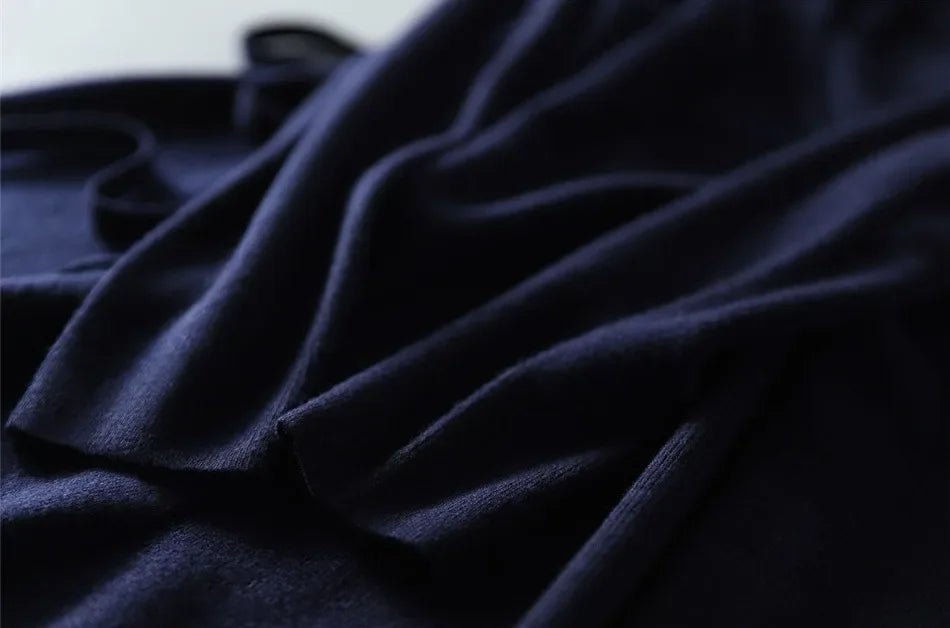 Herbst Winter Pullover Frauen Kleider V-ausschnitt Wrap Up Kleid für Frauen Frau Kleidung Koreanische Version Lose Elegante Gestrickte Rock