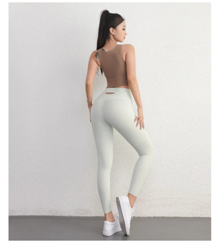 Frauen Sport Feste Brust Pad Bh Weibliche Freizeitsport Workout Tank Top Damen Gym Kleidung Yoga Sport Tragen
