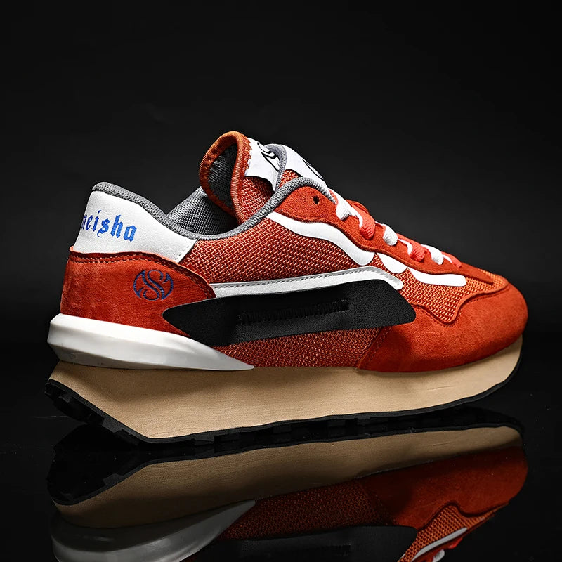 Herren Casual Cricket-Schuhe Modische Sneakers Forrest Gump Schuhe Wanderschuhe Tennis-Sportschuhe Straßenlaufschuhe