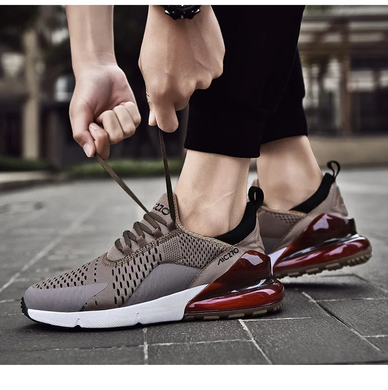 Herren-Sneaker für Outdoor-Jogging, Sportschuhe für die Herbstsaison, Damen-Freizeitschuhe, Plattform-Mesh-Atmungsaktive Freizeitschuhe, Größen 36-47