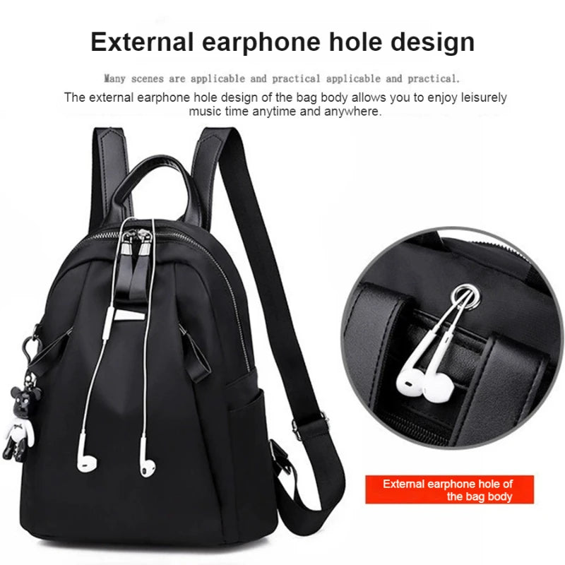 1 Stück trendiger Street-Style-Rucksack für Damen – Oxford-Stoff für Teenager