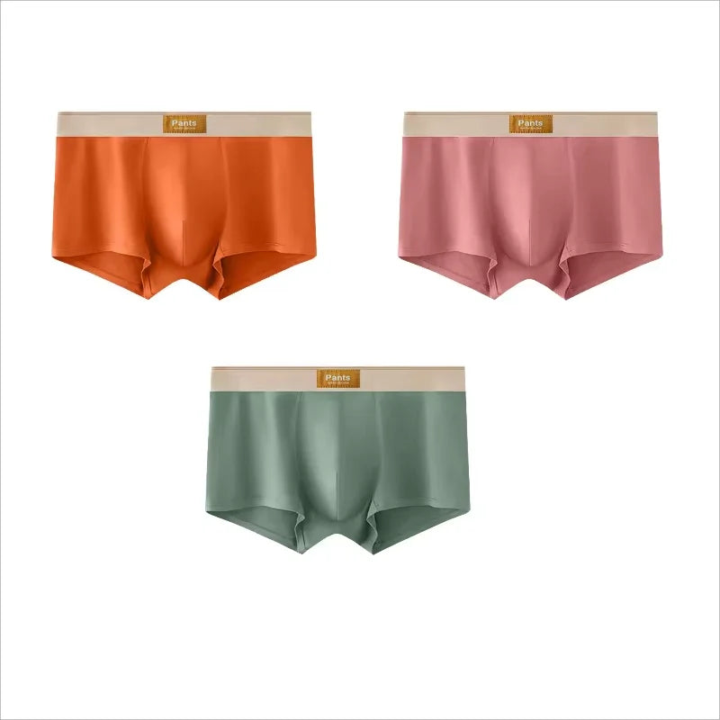4 stücke Männer Unterwäsche Baumwolle BoxerShorts Hombre Höschen Mann Atmungsaktive Unterhose Sexy Sport Komfort Männliche Boxer Große Größe L-7XL
