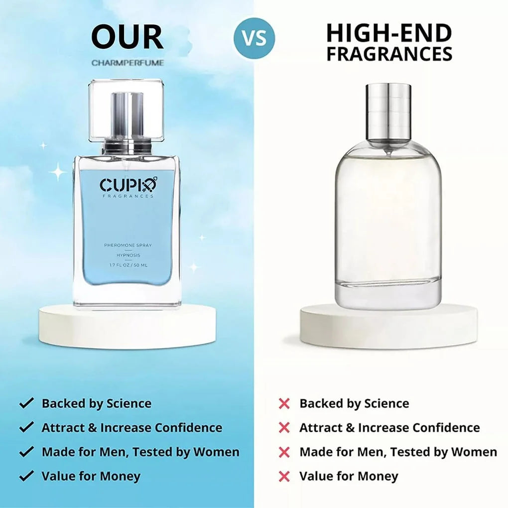 50 ml Original Cupid Herren Pheromon Köln Anhaltender reifer hypnotischer reichhaltiger Duft Hochwertiges Parfüm Körperspray Schnelle Lieferung