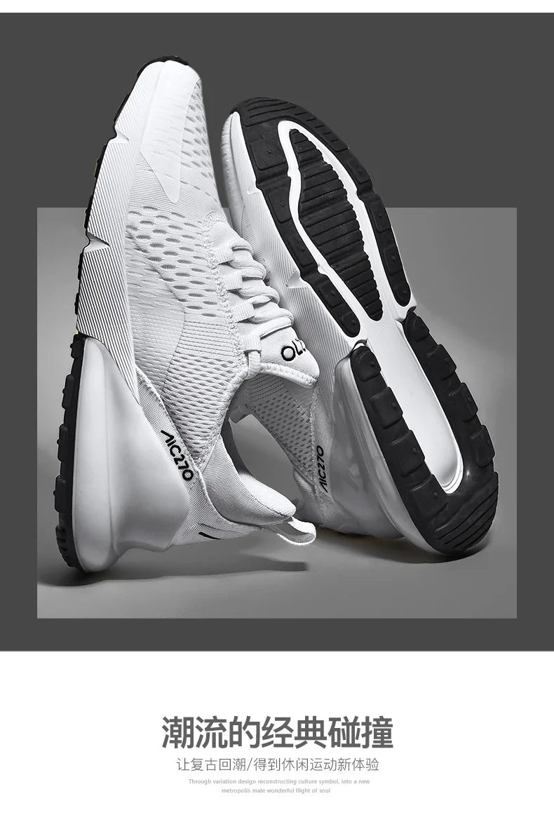 Herren-Sneaker für Outdoor-Jogging, Sportschuhe für die Herbstsaison, Damen-Freizeitschuhe, Plattform-Mesh-Atmungsaktive Freizeitschuhe, Größen 36-47