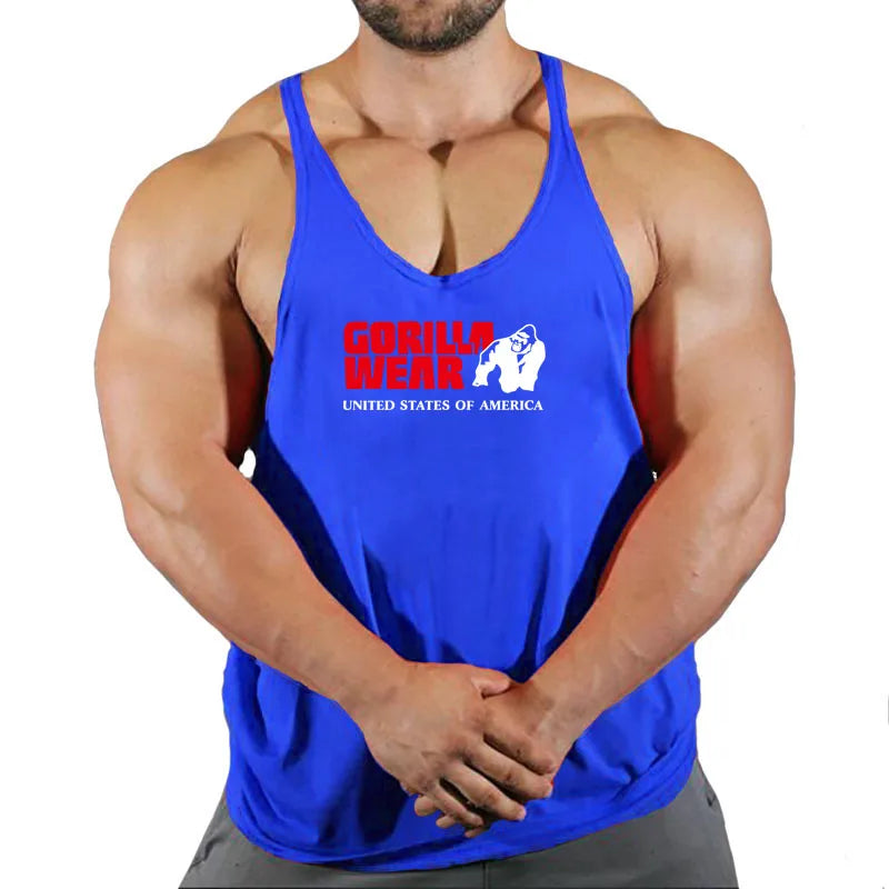 Herren Fitness studio Tank Top Kleidung Sommer schnell trocknende Weste American Basketball Sport ärmellose T-Shirts Fitness Workout Tops für Männer