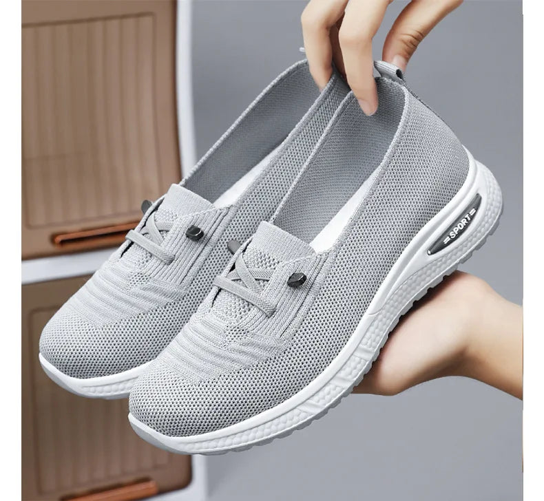 Sommer Damenschuhe Neue Mode Freizeitschuhe Atmungsaktive bequeme Sportschuhe Damenschuhe