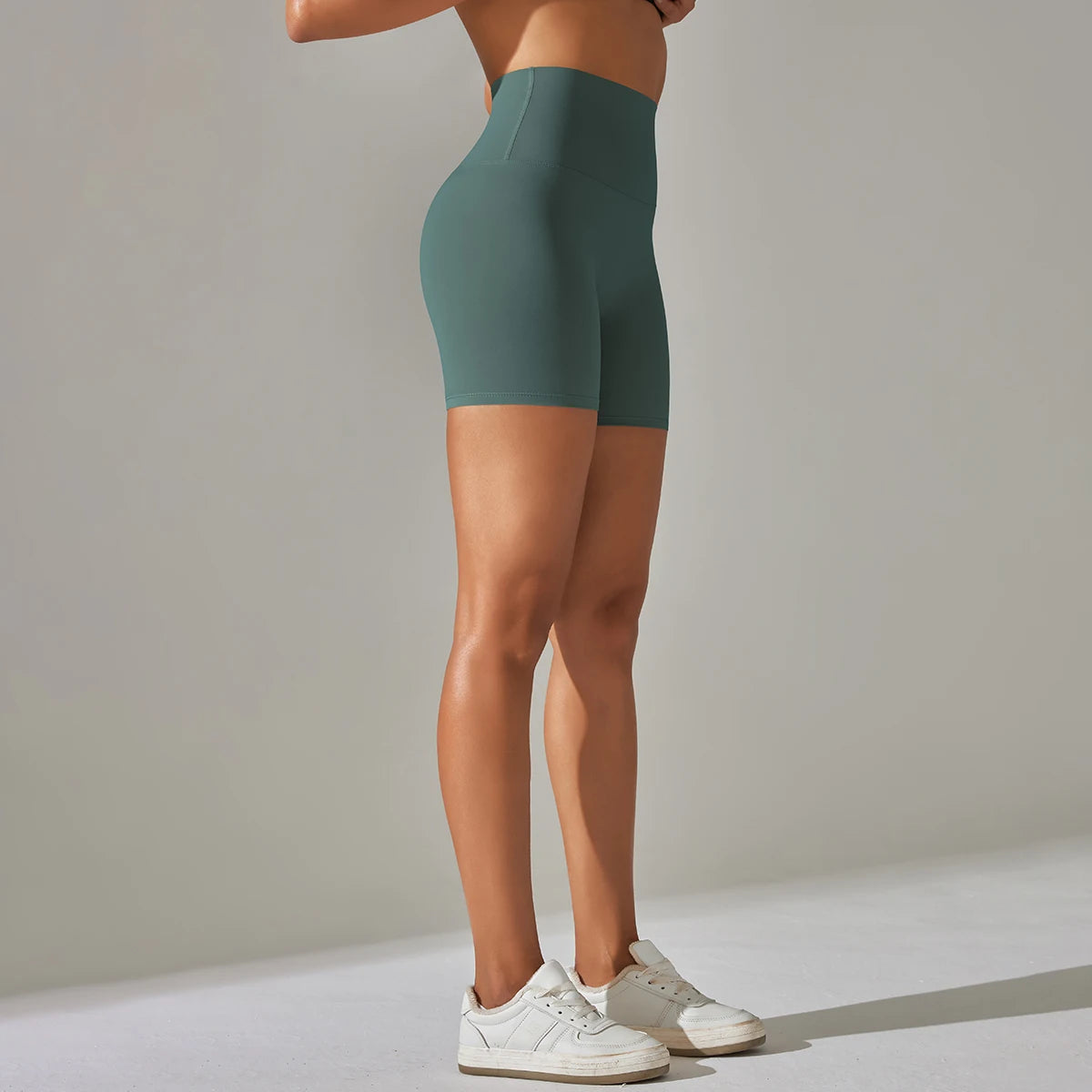 Frauen Sport Kurze Yoga Legging Shorts Squat Proof Hohe Taille Fitness Enge Shorts Schnell Trocknend Radfahren Workout Gym Shorts