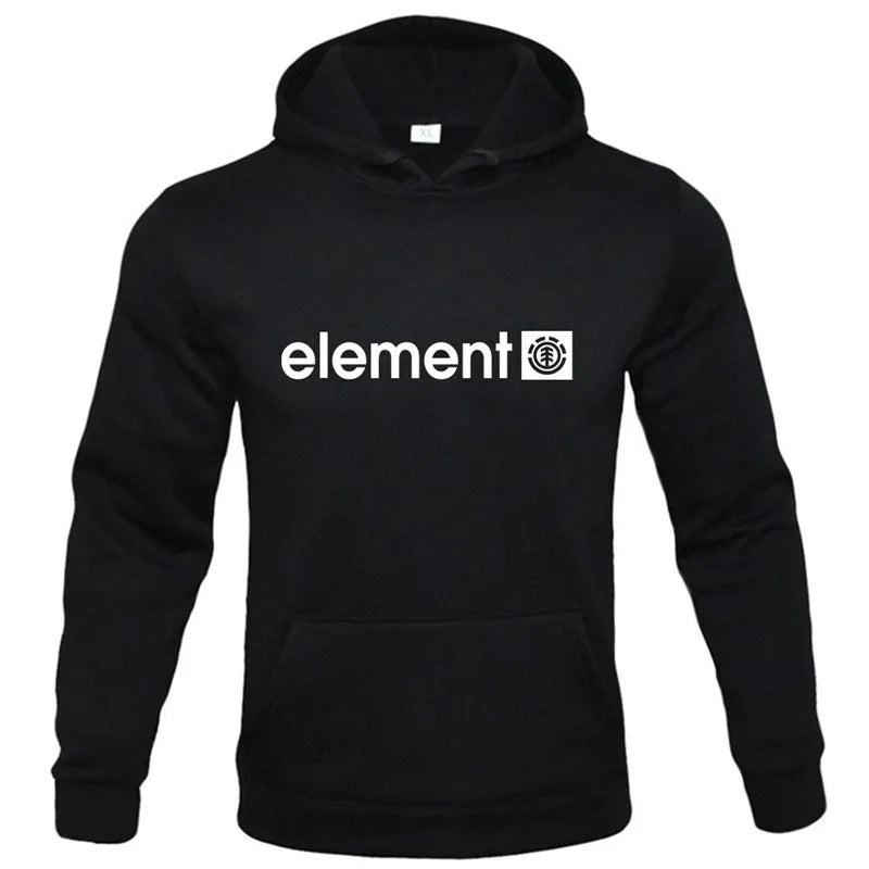 Frühling Herbst männer Hoodies Fleece Druck Sweatshirts Lose Beiläufige Mit Kapuze Pullover Männlich Outdoor Sportwear Langarm Tops