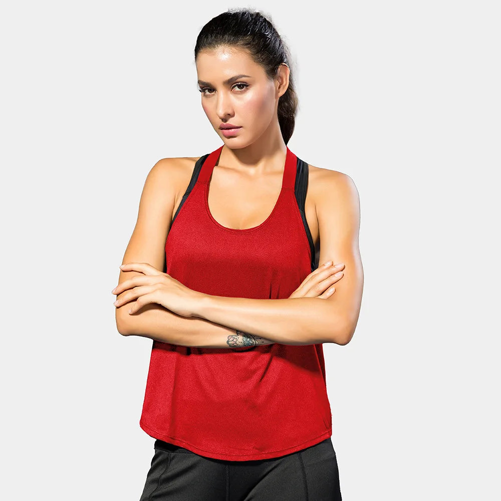 Frauen Gym Tops Schwarz Ärmelloses Yoga Top Frauen Fitness Shirt Gym Weste Lauf workout Sport Tops Brief Rückenfreies Shirt