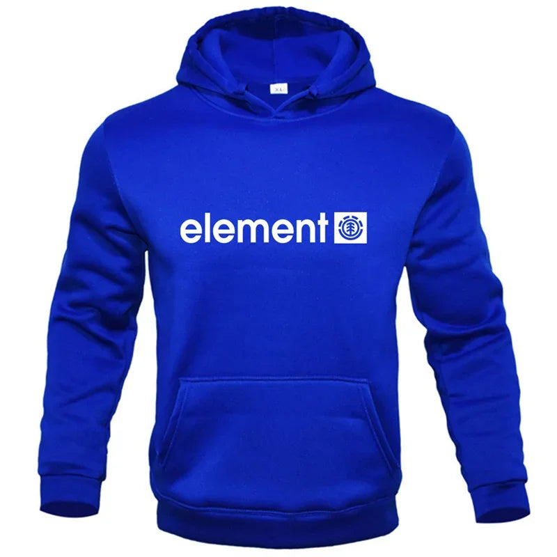 Frühling Herbst männer Hoodies Fleece Druck Sweatshirts Lose Beiläufige Mit Kapuze Pullover Männlich Outdoor Sportwear Langarm Tops