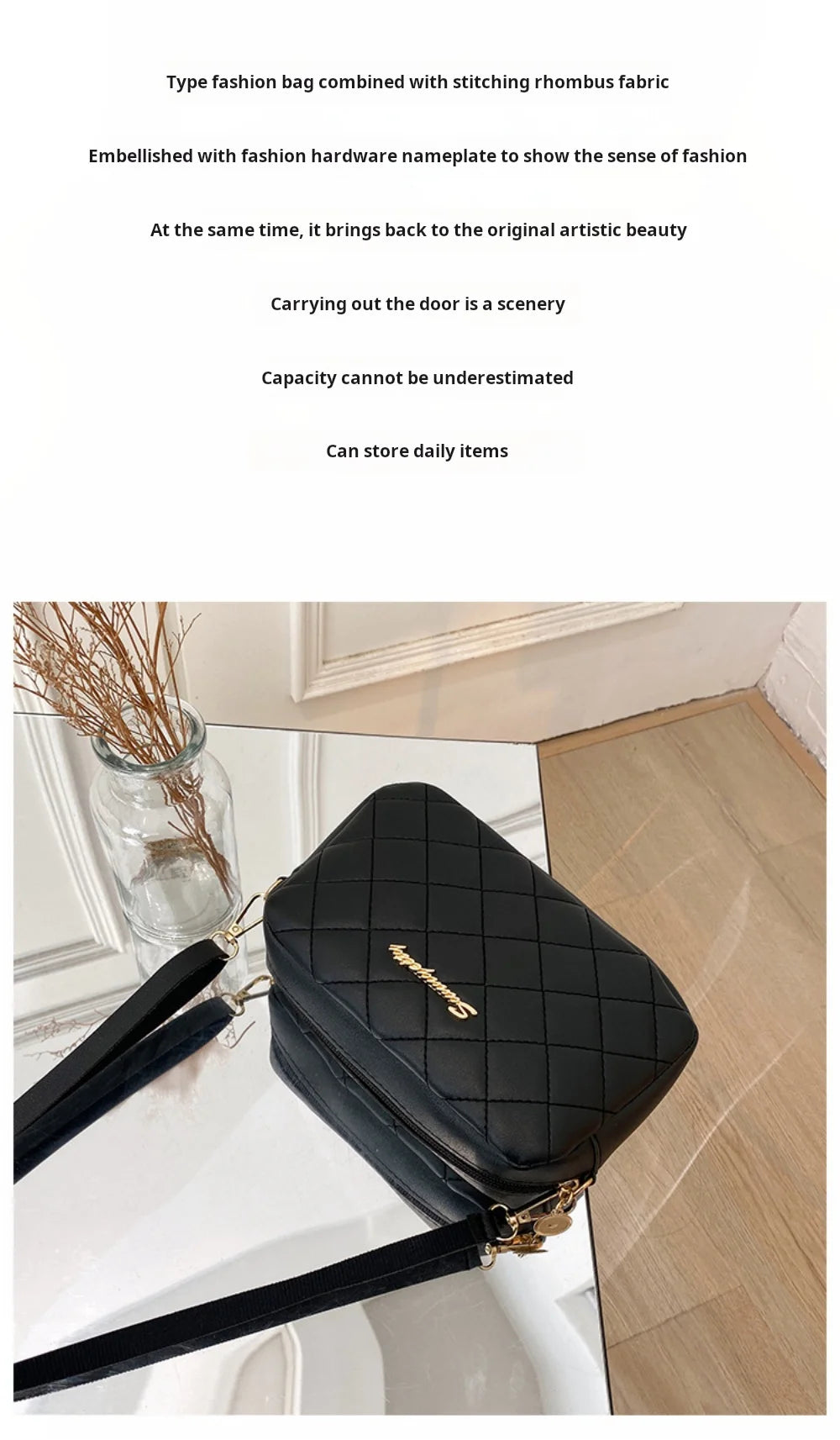 2024 quaste Kleine Umhängetasche Für Frauen Trend Lingge Stickerei Kamera Weibliche Schulter Tasche Mode Kette Damen Umhängetaschen