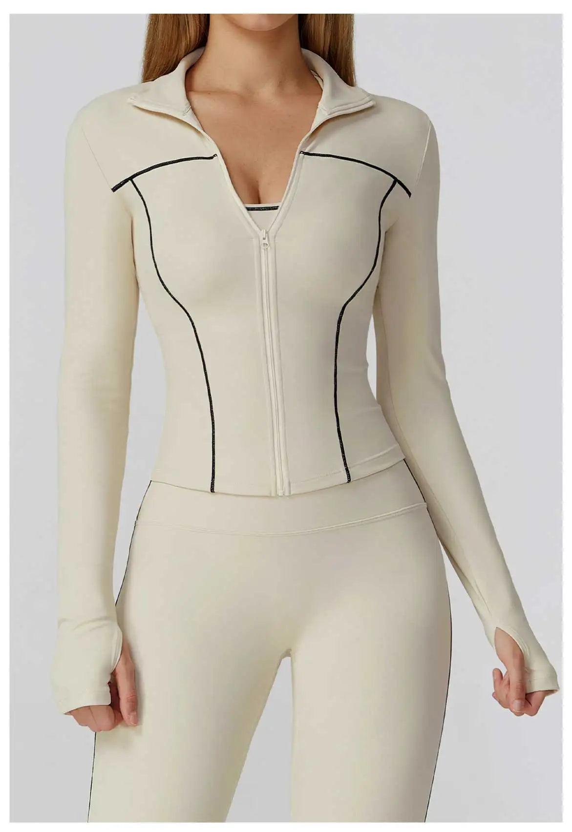 Yoga Kleidung Frauen Sport Jacke Laufen Langarm Shirt Sport Jacken Top Workout Mantel Gym Training Kleidung Workout Yoga Top