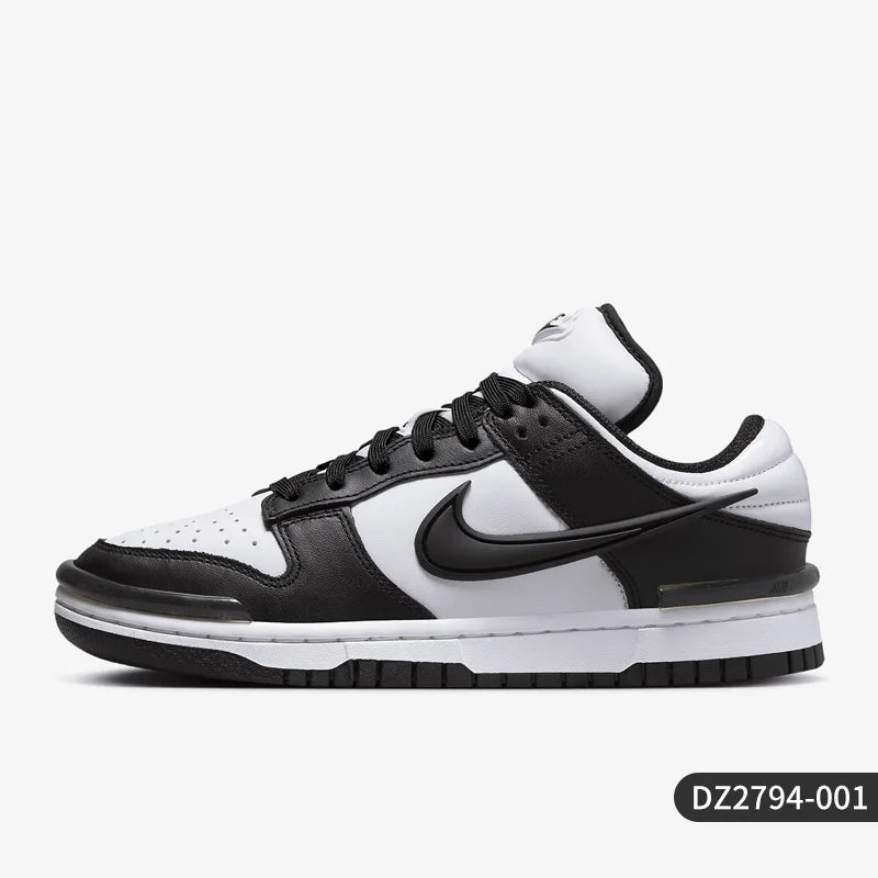 Nike offizielle authentische, atmungsaktive, minimalistische Freizeitschuhe zum Schnüren mit dicken Sohlen für Damen DZ2794-001