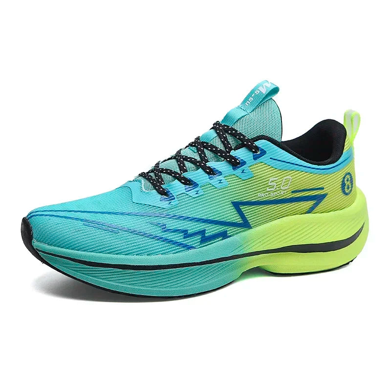Marke männer Carbon Platte Laufschuhe Weiche Kissen Stoßdämpfende Sport Schuhe Unisex Turnschuhe Licht Anti-Slip Training Schuhe