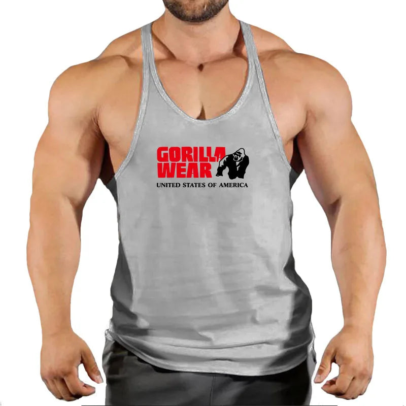 Herren Fitness studio Tank Top Kleidung Sommer schnell trocknende Weste American Basketball Sport ärmellose T-Shirts Fitness Workout Tops für Männer