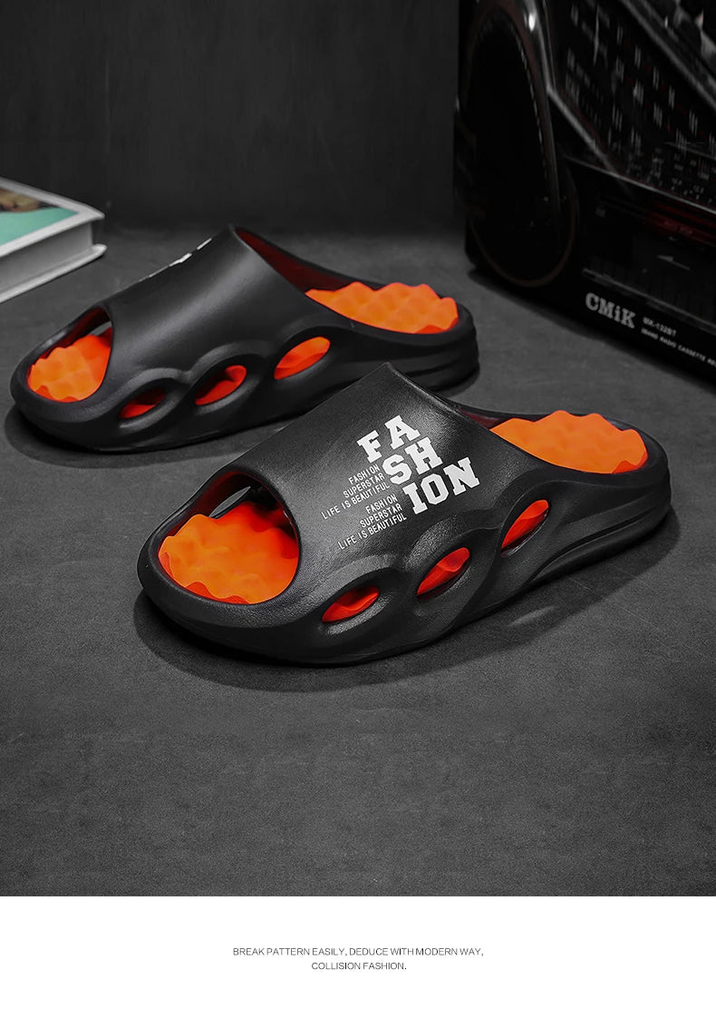 Männer Mode Massage Hausschuhe Indoor/Outdoor Sandalen Strand Flip Flop Dicke Sohle Männliche Rutschen Sommer Nicht-Slip Männer Dusche hausschuhe