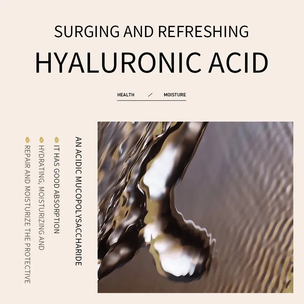 Rice Raw Pulp Serum Hyaluronsäure Gesicht Nährende Feuchtigkeitsspendende Bleaching Anti-Falten Schrumpft Poren Hautpflege Schönheit Gesundheit