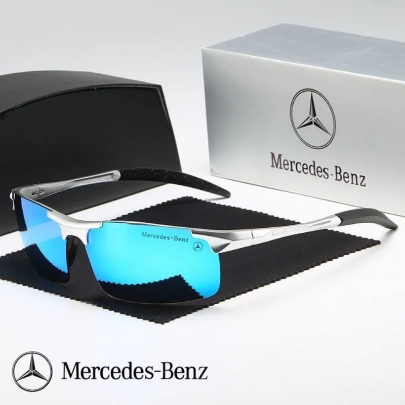Mercedes Benz E B A C S V Class GLB GLC GLE GLS AMG SLC SLK CLS Car HighEnd Anti Glare Driver Goggles Pilot Polarized Sunglasses