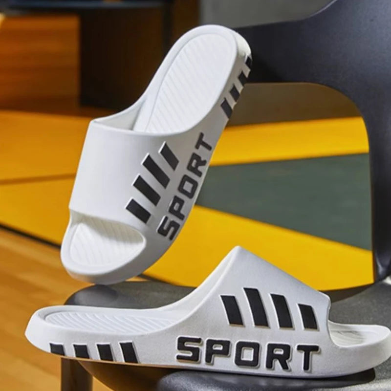 Sommer Mode Hausschuhe Für Männer Indoor Outdoor Sandalen Strand Flip Flop Dicke Sohle Männliche Rutschen Sommer Nicht-Slip Männer Dusche pantoffel
