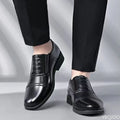Large Size Fashionable Men's Daily Comfortable Business Office Formal Shoes Low Cut Round Toe Multifunctional Men's Wedding Shoe