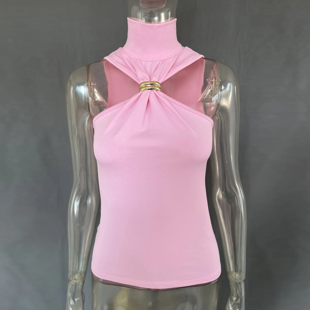 Sommer Mode Sexy Tank Top Pullover Für Frauen Schlank Off-Schulter Patchwork Liebsten Y2k Weste Top Weibliche Party Cropped top 2025