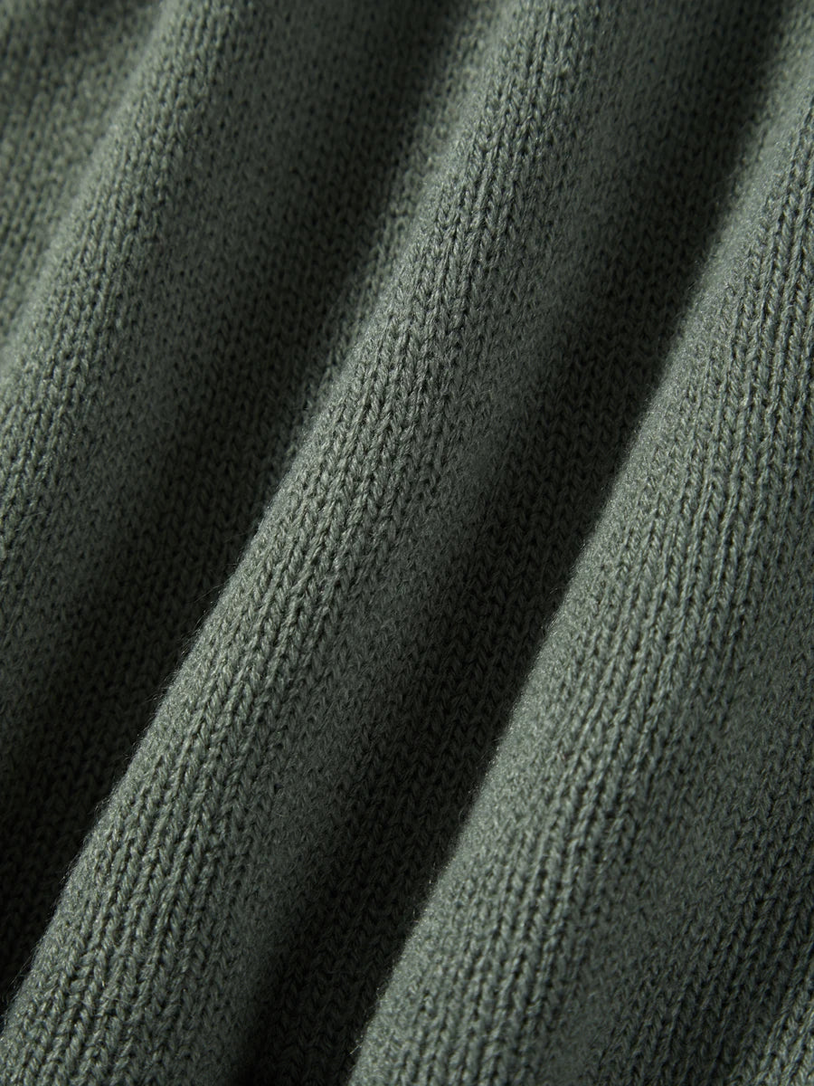 Damen-Kleid mit langen Ärmeln, Krawatte, rückenfrei, Rundhalsausschnitt, Rüschenbesatz, langes Kleid, Herbst und Winter, gestrickt, einfarbig, figurbetontes Kleid, Beige/Grau/Weiß